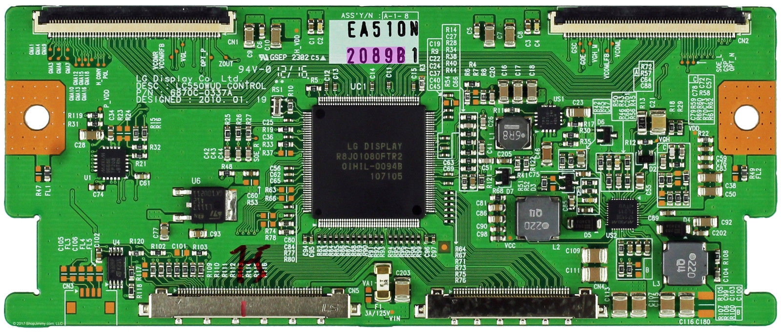 LG 6871L-2089B (6870C-0337A) T-Con Board tested
